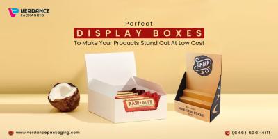Perfect Kraft Display Boxes To Make Your Products Stand Out At Low Cost