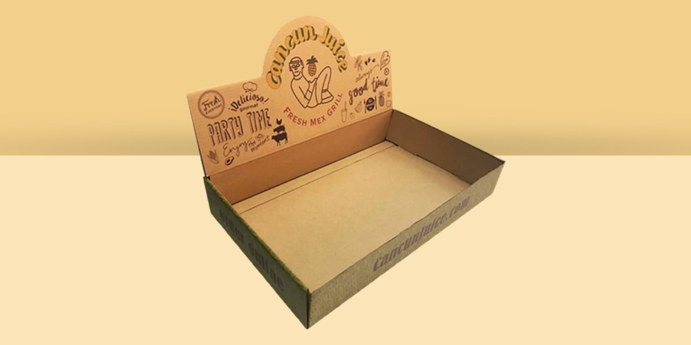 Kraft Display Boxes - Brown Display Boxes